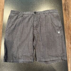 Classic Hurley Size 36 Grey Walk Shorts - Excellent Condition
